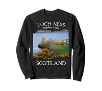 Splendido Souvenir da Donna con Castello di Urquhart Loch Ness, Scozia Felpa