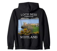 Splendido Souvenir da Donna con Castello di Urquhart Loch Ness, Scozia Felpa con Cappuccio