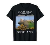 Splendido Souvenir da Donna con Castello di Urquhart Loch Ness, Scozia Maglietta