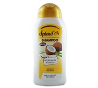 2 Flaconi Splend'or Shampoo Addolcente al Cocco Tutti i tipi di Capelli 300ml