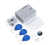 Splenssy - Chiusino per porta con batteria, scheda IC, sensore, serratura intelligente SmartLock per cassetti e armadietti, invisibile, nascosta, digitale, senza foro, fai-da-te