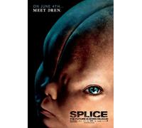 SPLICE Manifesto Originale Del Film Doppio Lato - Adrien Brody