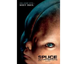 SPLICE Manifesto Originale Del Film Doppio Lato - Adrien Brody