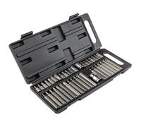 Spline, Torx, punte esagonali per cacciavite, set di 40 pezzi.