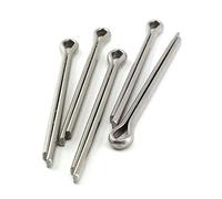 Splint - Connettore a molla in acciaio inox A2 DIN 94 (2,5 x 32) x10