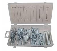 Splinte 300 pezzi assortimento 25-65 mm splint perni di sicurezza