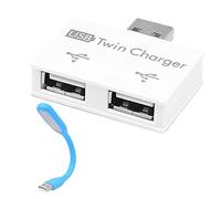 Splinter USB portatile, convertitore di ricarica multi-porta, di prolunga di ricarica che risparmia per adattatore di prolunga USB per casa, auto, scuola e viaggi