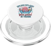 Splish Splash Octopus Your Opinion Is Trash Vasca da bagno PopSockets PopGrip per MagSafe