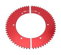 Split a split universale 35 catena 64 dente azionamento posteriore ruota per pretori 212cc 196cc 6,5 CV 7,0 CV mini bici go kart kart parti in lega di alluminio in lega leggera