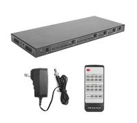 Split audio HDMI Matrix Switch Gestione EDID Risoluzione 4K con supporto 3D Uscita audio ottica Telecomando IR Ultra HD Supporto HDCP Premium
