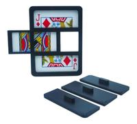 Split Card Trucchi Magici Carta Selezionata Si Divide In Tre Pezzi Rotto E Restauro Magia Close-up Illusioni Gimmicks