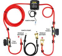 Split Charge Kit Relè Batteria per Il Tempo Libero, JDQTJ-4M 12V CC Kit Relè di