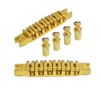 Split Chitarra Ponte Cordiera Sostituzione Top Hanging String Singole Selle Zincs Lega Split Guitar Bridge Enduring