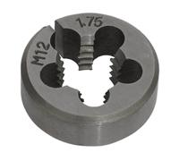 Split Die M12 X 1.75mm - Sealey SSDM12 Nuovo