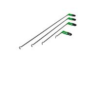 Split Edition PDR INOX Whale-Tail Rod Set - punto interrogativo punta curva, ...