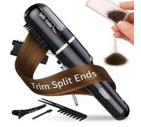 Split Ender Mini 2 - Tagliacapelli senza fili con doppie punte, soluzione per capelli secchi e danneggiati, tagliacapelli ricaricabile per doppie punte rotte e fragili, strumento di styling - Nero