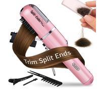 Split Ender Mini - Tagliacapelli a punta divisa, batteria AAA, colore: Rosa