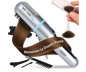 Split Ender Mini tagliacapelli salon professionale senza fili per doppie punte per doppie punte secche, danneggiate e fragili blu