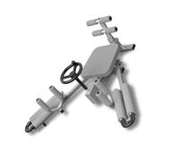 Split Machine, Macchina For Allungare Le Gambe For Migliorare La Flessibilità E La Qualità Dello Stretching, Attrezzatura Adatta For Balletto E Danza Del Cheerleading(Color1)