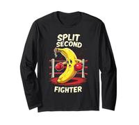 Split Second Fighter Muay Thai Boxe Maglia a Manica