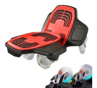 Split Skateboard: piattaforma portatile per pattini, tavola senza deriva | Ruote in PU ad alto rimbalzo, piastra di guida morbida, design compatto e per adolescenti, adulti, bambini principianti