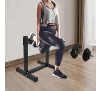 Split Squat Stand - Rullo per squat a gamba singola, regolabile in altezza, per squat bulgari, 1 linguetta per peso corporeo o manubrio, 61,2 x 56,7 x 67,3 cm