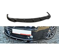 Splitter 159 Spoiler Flap tuning Sottoparaurti Lama Anteriore Nero Lucido