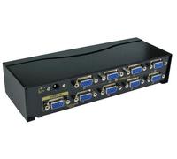 SPLITTER, 8 PORTE VGA, 450MHZ; NLKVS-538A (SEGNALE PRO) Qtà X 1