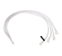 Splitter a Y cavo 4 pin a 4x 4 pin PWM, 60 cm, Cavo a Y bianco