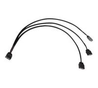 Splitter a Y cavo aRGB 3 pin a 3x 3 pin, 30 cm, Cavo a Y Nero