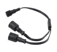 Splitter a Y per sistemi di illuminazione esterni Eufy E22 e modelli T8L02, protezione IP65 contro pioggia, neve e polvere (B)