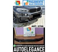 Splitter anteriore adatto per BMW X6 F16 M-Pack 2014-2019