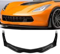 Splitter Anteriore per Chevrolet Corvette C7 2014-2019, Nero Lucido | Labbro paraurti, diffusore ABS con viti & nastro adesivo, protezione anti-graffio per paraurti inferiore