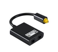 Splitter audio ottico digitale, PCM non compresso, splitter ottico per un utilizzo versatile in home theater e altro ancora.