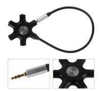 Splitter AUX per cuffie: adattatore jack audio da 3,5 mm a 5 porte per la