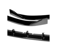 Splitter Canard Protector 3PCS Per A5 B8 Per Quattro 2008 2009 2010 2011 Paraurti Anteriore Splitter Labbro Diffusore Body Kit Spoiler Guardia Gloss Nero Frontali Labbro Paraurti(Carbon Fiber Look)