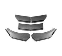 Splitter Canard Protector 5 Pezzi Kit Carrozzeria Universale Per Auto Separatore A Papera Paraurti Anteriore Labbro Separazione Accessori Ricambio Frontali Labbro Paraurti(5Pcs Carbon Fiber2)