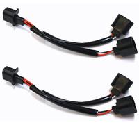 Splitter Cavo P 9008 H13 Due Bardatura Testa Luce Alogena Codino Female Presa OE