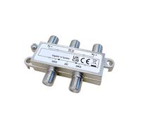 Splitter di segnali a 4 porte per frequenze da 5 a 1000 MHz. Migliora la tua connessione e distribuisci i segnali in modo efficiente, garantendo Qualità in trasmissioni per Sistemi avanzati.