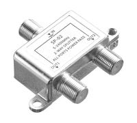 Splitter digitale a 2 vie per cavo coassiale 5-2400 MHz, compatibile con RG6