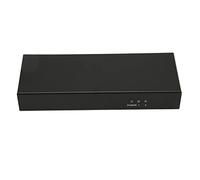 Splitter DVI 1 in 2 Out, Splitter DVI Ampiamente Utilizzato Risoluzione 4K 100-240 V Lega di Alluminio per Multimedia (Spina UE)