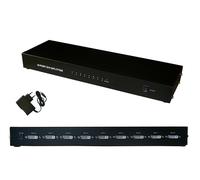 Splitter DVI 8 Porte Dvid - Duplicati 8 Volte Immagine Fonte Montabile su Rack