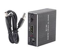 Splitter estrattore audio HDMI 4k*2k, adattatori audio da HDMI a 3,5 mm Convertitore digitale da ottico a HDMI per TV, PC, sistemas audio