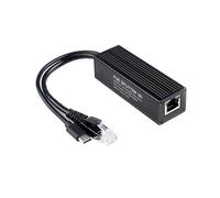 Splitter Ethernet con velocità Gigabit 5V 5A adattatore di uscita per sistemi di sicurezza sicuri involucro in metallo PoE Splitter