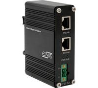 Splitter Ethernet industriale PoE+ 802.3at,12 V CC/20 W, 10/100/1000 Mbps NEW