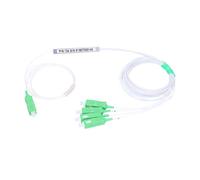 Splitter Extralink 1:4 PLC SC/APC, 900um, 1m
