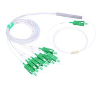 Splitter Extralink 1:8 PLC SC/APC, 900um, 1m