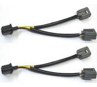 Splitter Filo Ceramica 9008 H13 Due Bardatura Testa Luce Ricambio Presa Femmina