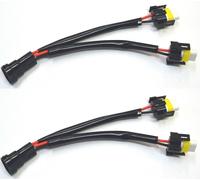 Splitter Filo Ceramica S H11 Due Bardatura Nebbia Luce Ricambio Femmina Raccordo