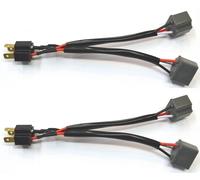 Splitter Filo Ceramica S H6024 Due Bardatura Testa Luce Ricambio Presa Adapter